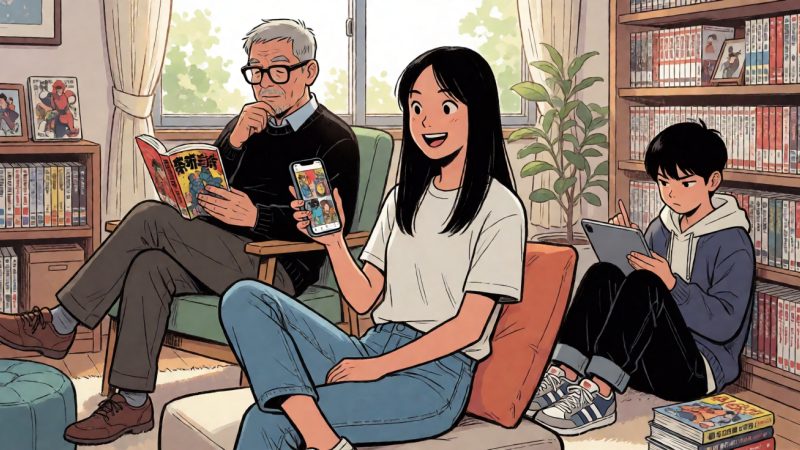 漫画网站黄页免费谁在用:三类典型读者的具体处境与 配图